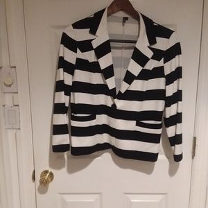 Striped Blazer